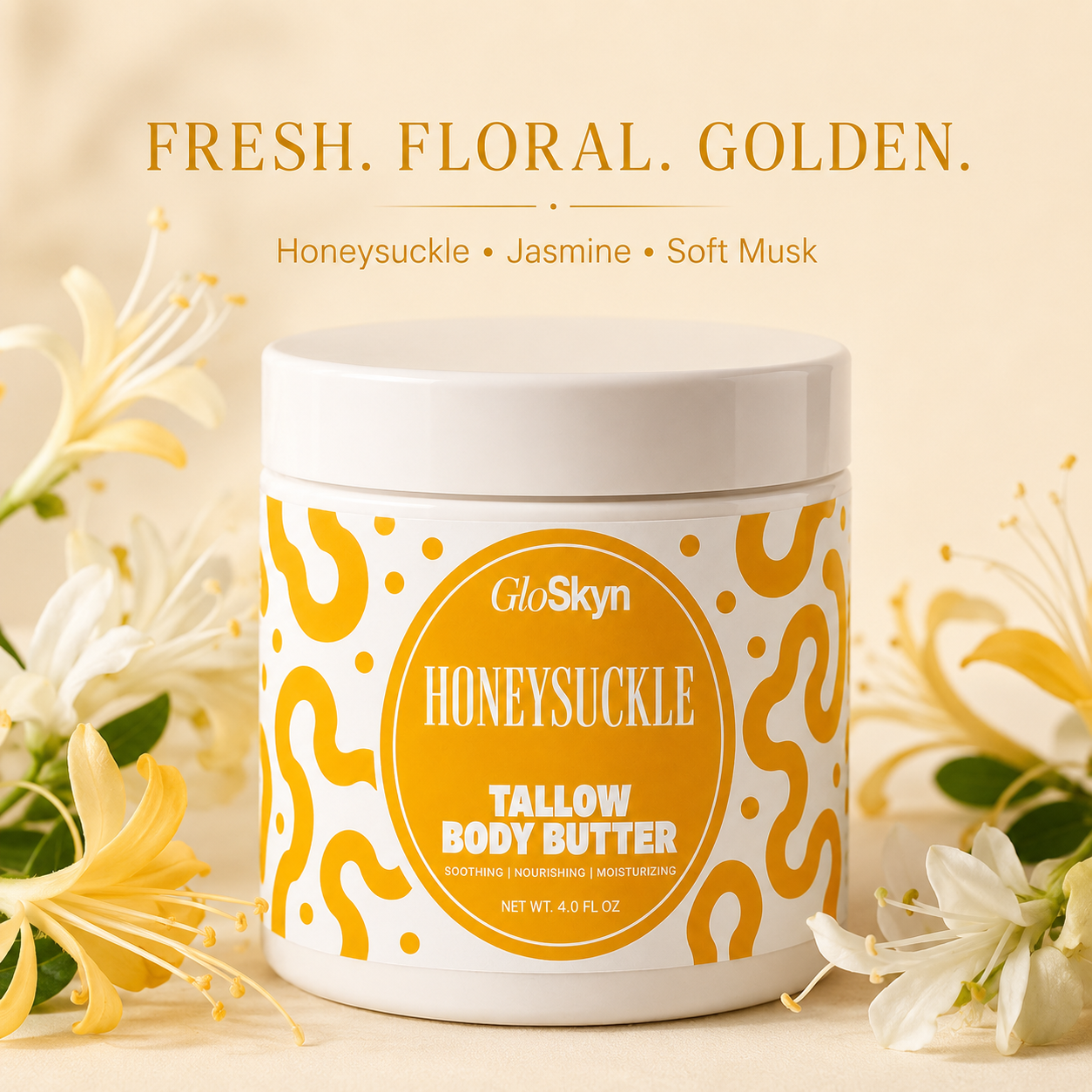 Honeysuckle | Tallow Body Butter