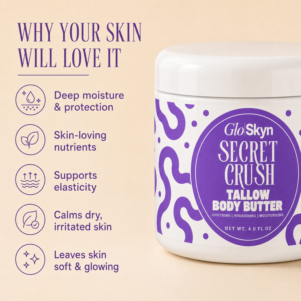 Secret Crush | Tallow Body Butter