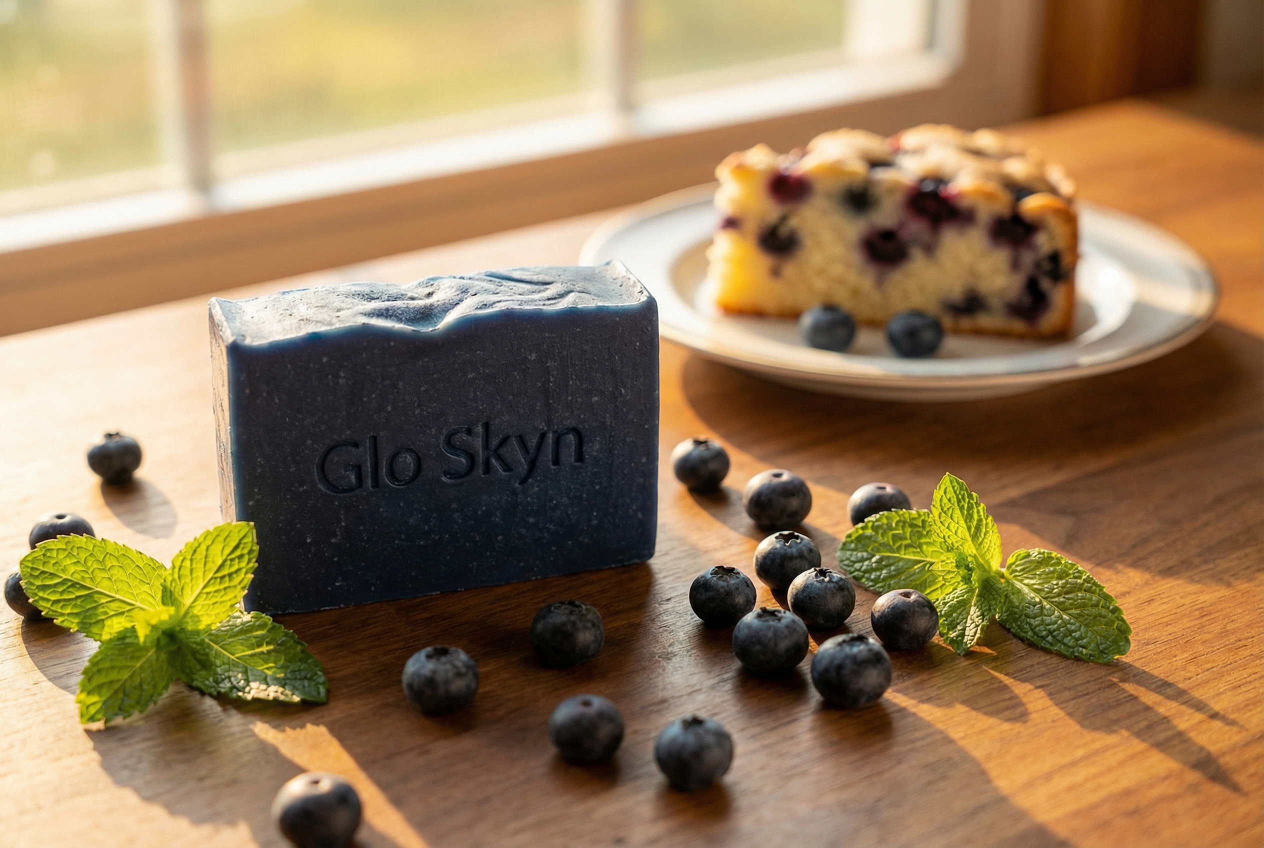 Blueberry Poundcake | Handmade Soap Bars