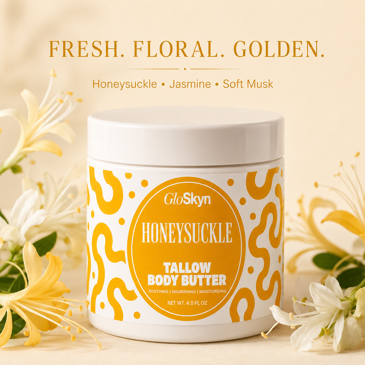 Honeysuckle | Tallow Body Butter