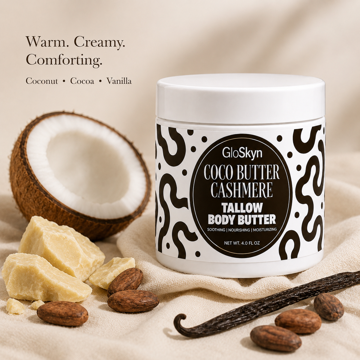 Coco Butter Cashmere | Tallow Body Butter