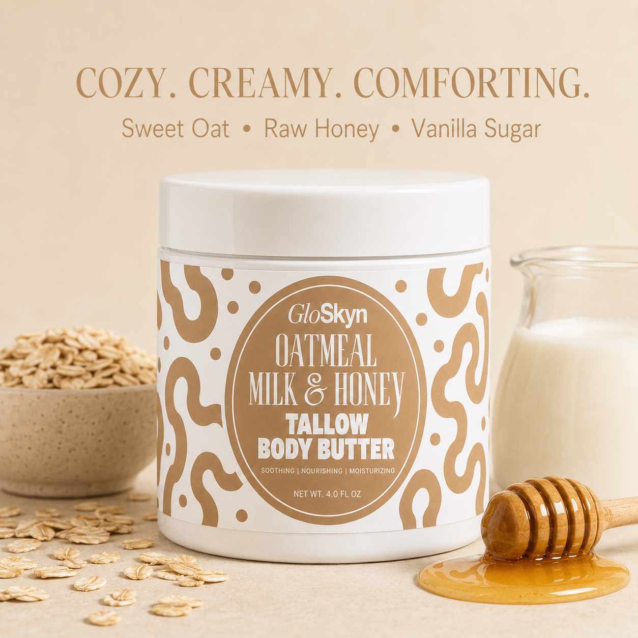Oatmeal Milk and Honey | Tallow Body Butter