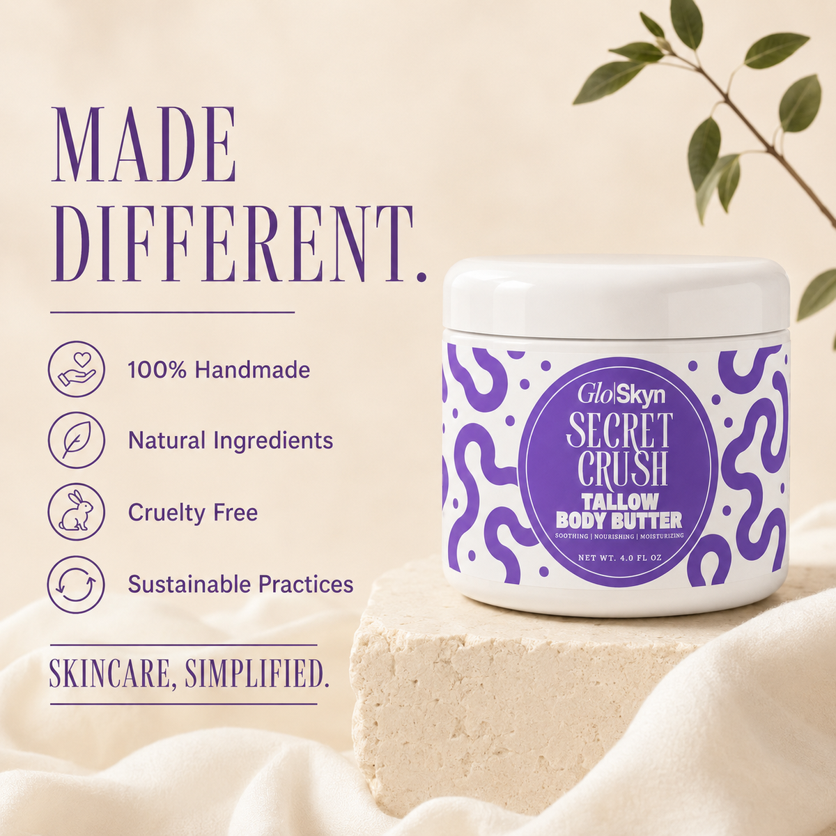 Secret Crush | Tallow Body Butter